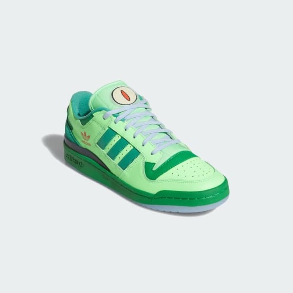 Adidas The Simpsons Forum 84 Low CL Lime Green / Unisex / Brand New in Box - Picture 7 of 8